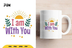 Inspirational "Am With You" SVG Bundle - CraftNest - Digital Crafting and Art