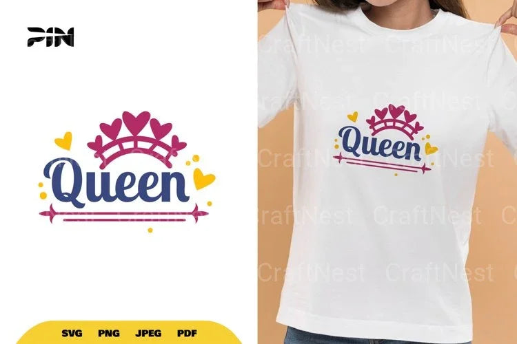 Inspirational Queen SVG Bundle - CraftNest - Digital Crafting and Art