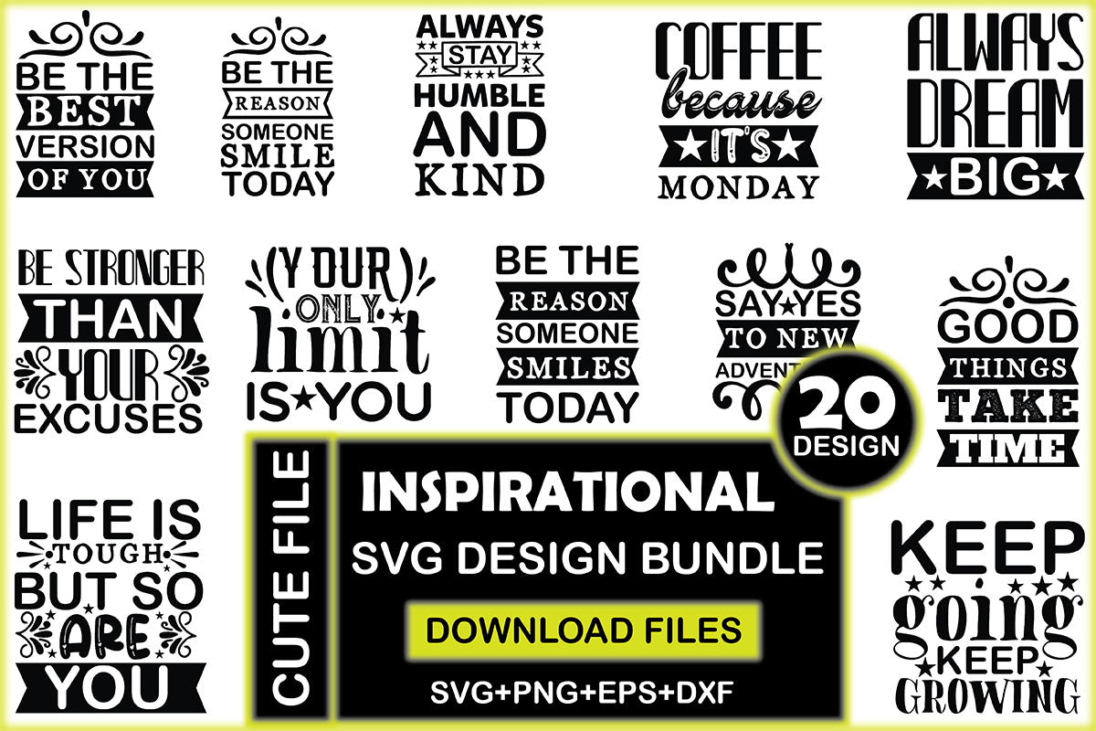 Inspirational SVG Bundle 2