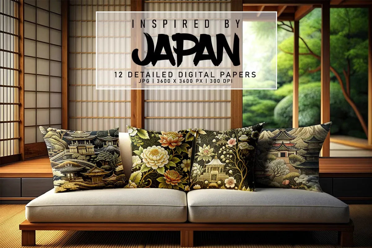 Inspired by Japan - Asian - CraftNest - Digital Crafting and Art