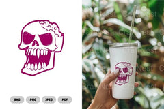 Isolated Skull Head Cut Clipart Bundle - CraftNest - Digital Crafting and Art