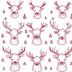 Christmas Doodle Digital Paper Design - CraftNest - Digital Crafting and Art