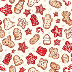 Christmas Doodle Digital Paper Design - CraftNest - Digital Crafting and Art