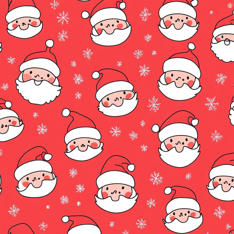 Christmas Doodle Digital Paper Design - CraftNest - Digital Crafting and Art