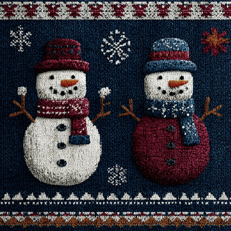 Christmas Knit Scrapbook Paper Clipart Bundle - CraftNest - Digital Crafting and Art