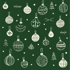 Christmas Doodle Digital Paper Design - CraftNest - Digital Crafting and Art
