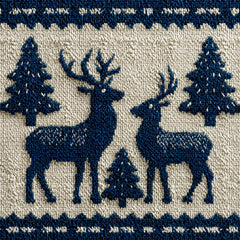 Christmas Knit Scrapbook Paper Clipart Bundle - CraftNest - Digital Crafting and Art