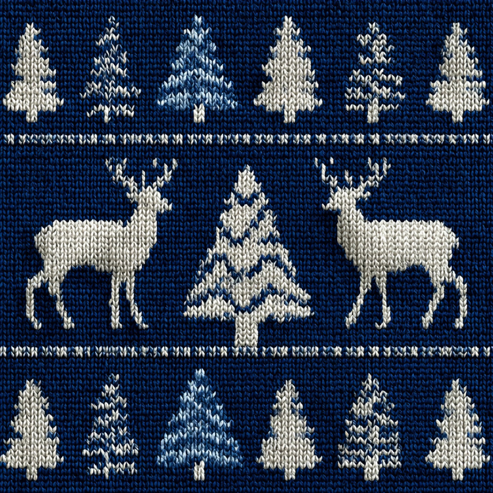 Christmas Knit Scrapbook Paper Clipart Bundle - CraftNest - Digital Crafting and Art