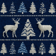 Christmas Knit Scrapbook Paper Clipart Bundle - CraftNest - Digital Crafting and Art