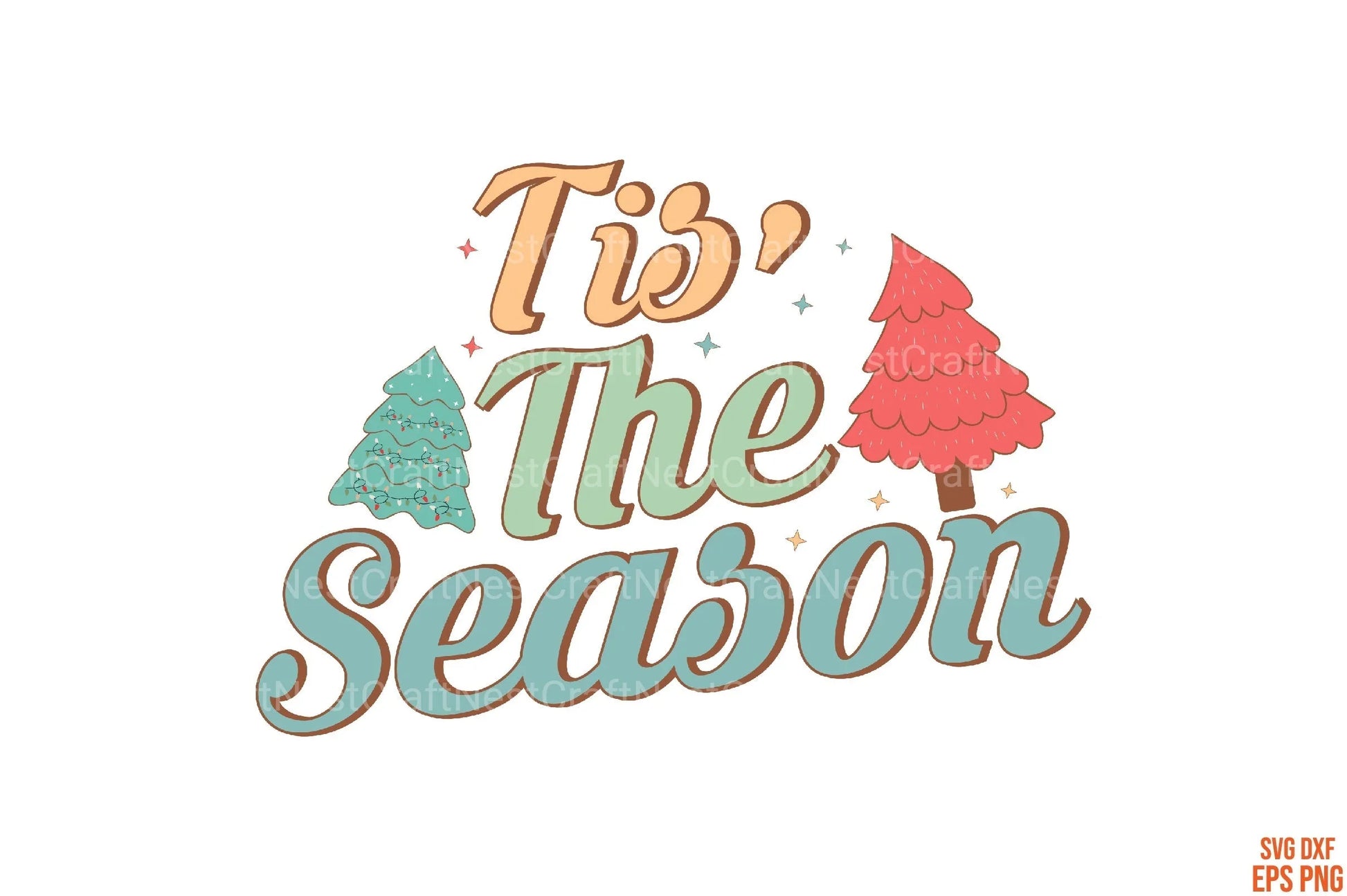 Christmas Retro Bundle2 Bundle - CraftNest - Digital Crafting and Art