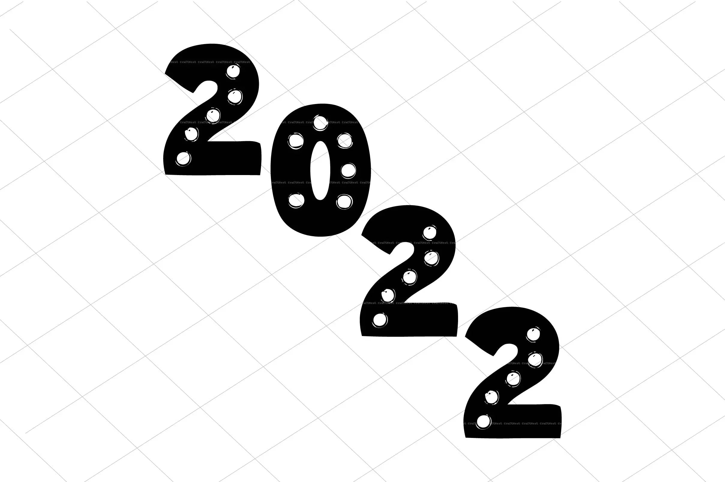 New Year Design SVG Bundle