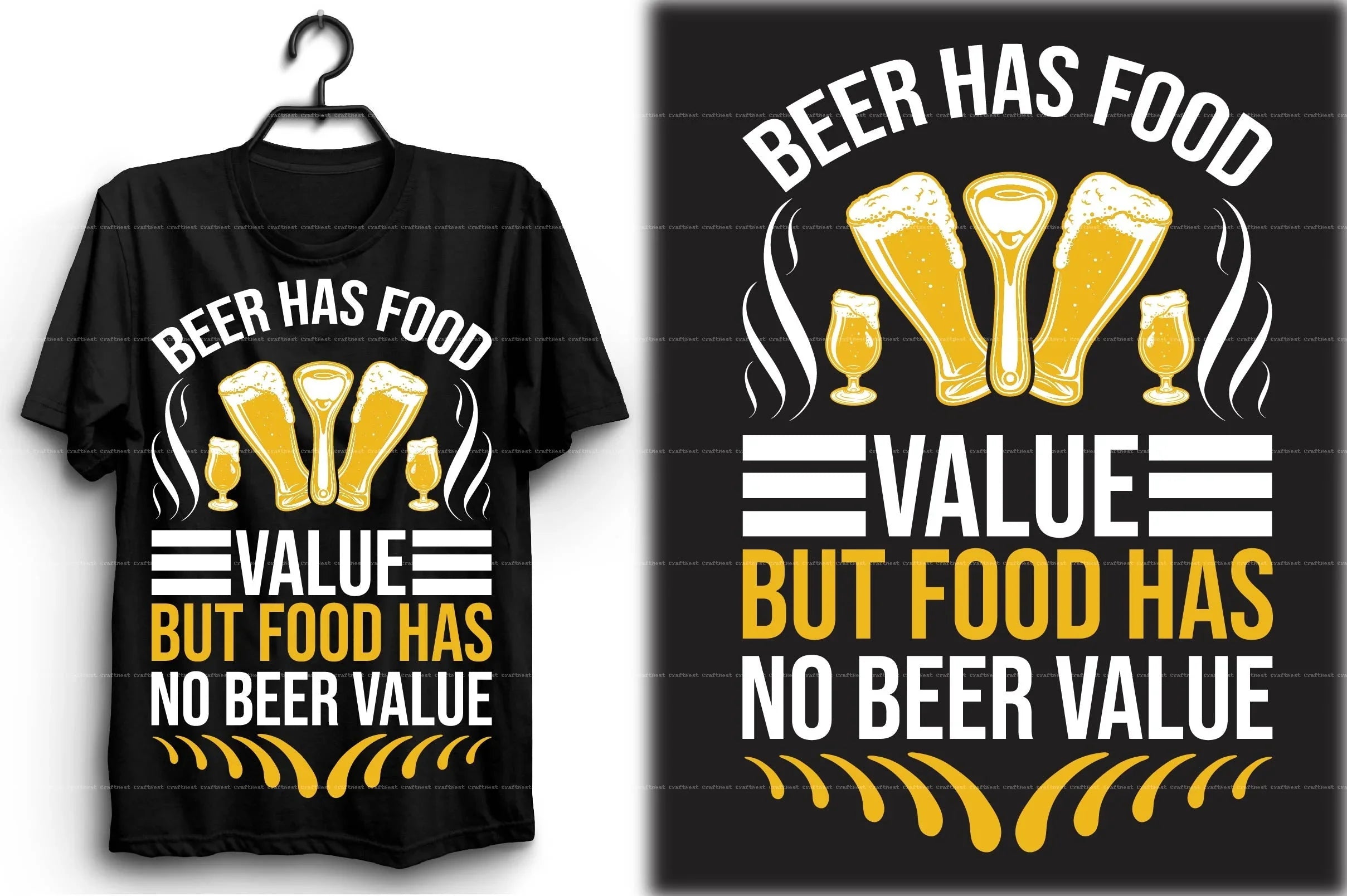 Beer T-Shirt Design SVG Bundle