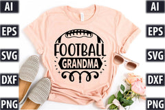 Football Design SVG Bundle 2 - CraftNest - Digital Crafting and Art