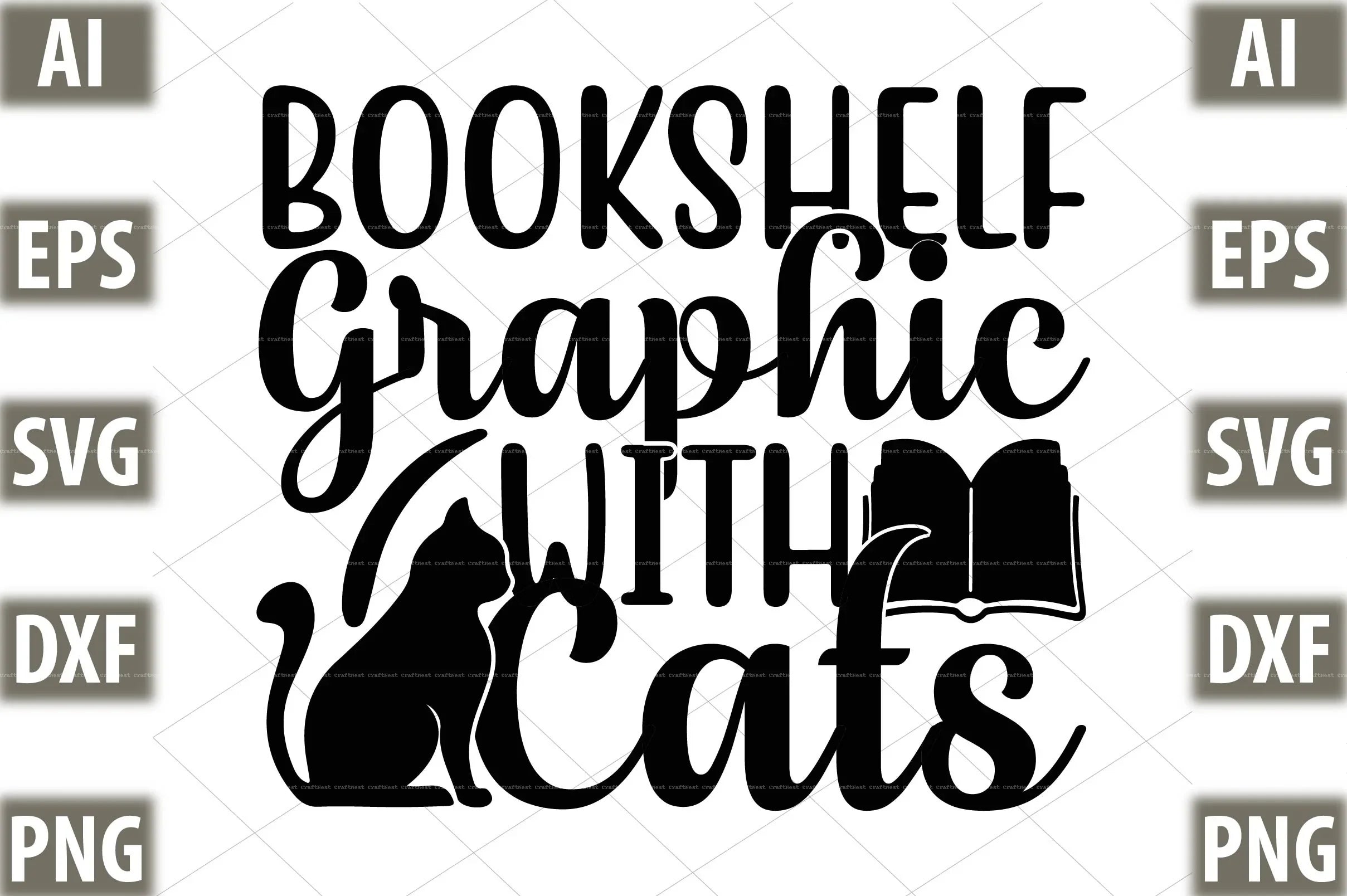 Book Lover SVG Design Bundle - CraftNest - Digital Crafting and Art