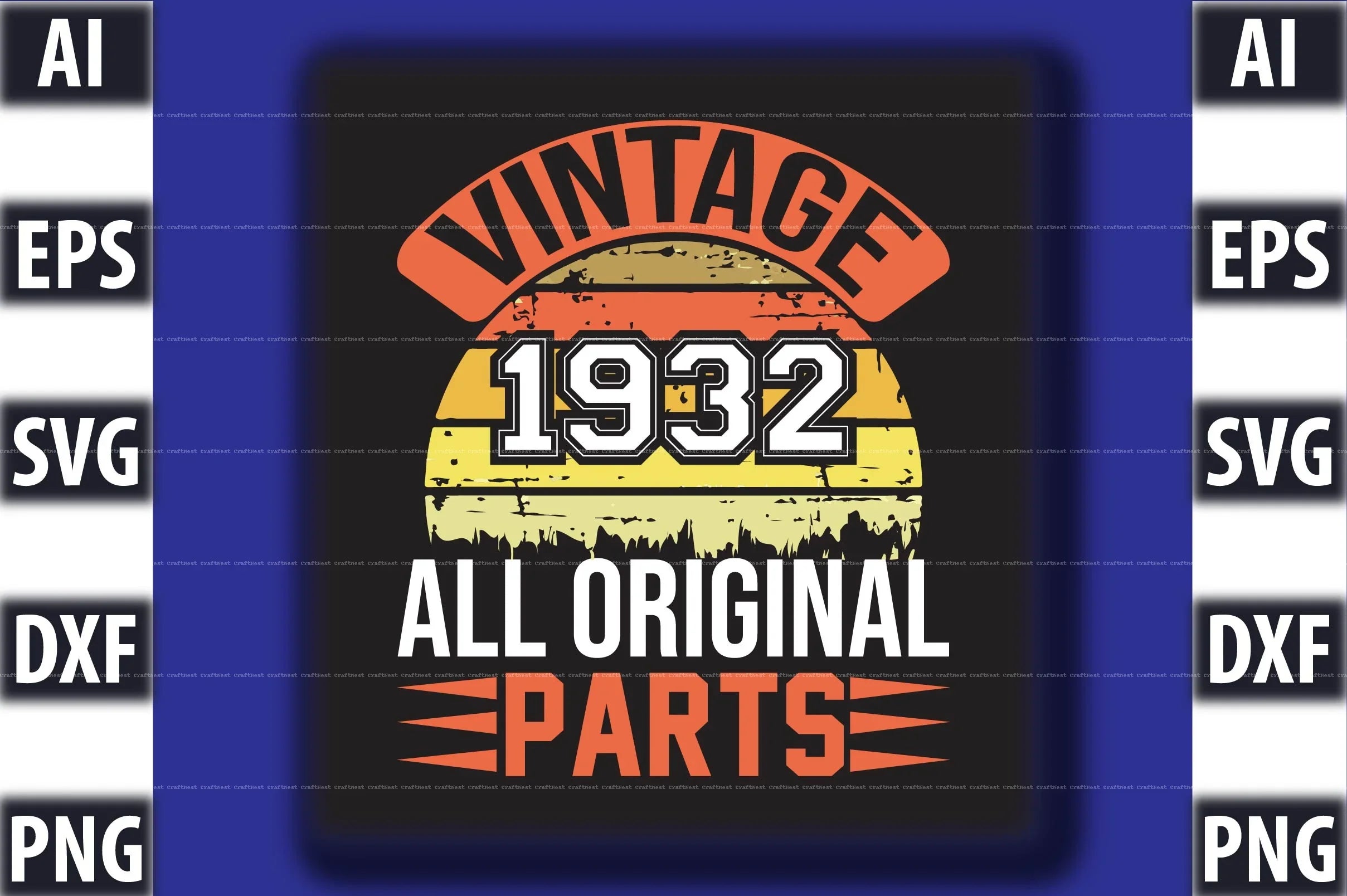 Vintage SVG Bundle 3 - CraftNest - Digital Crafting and Art