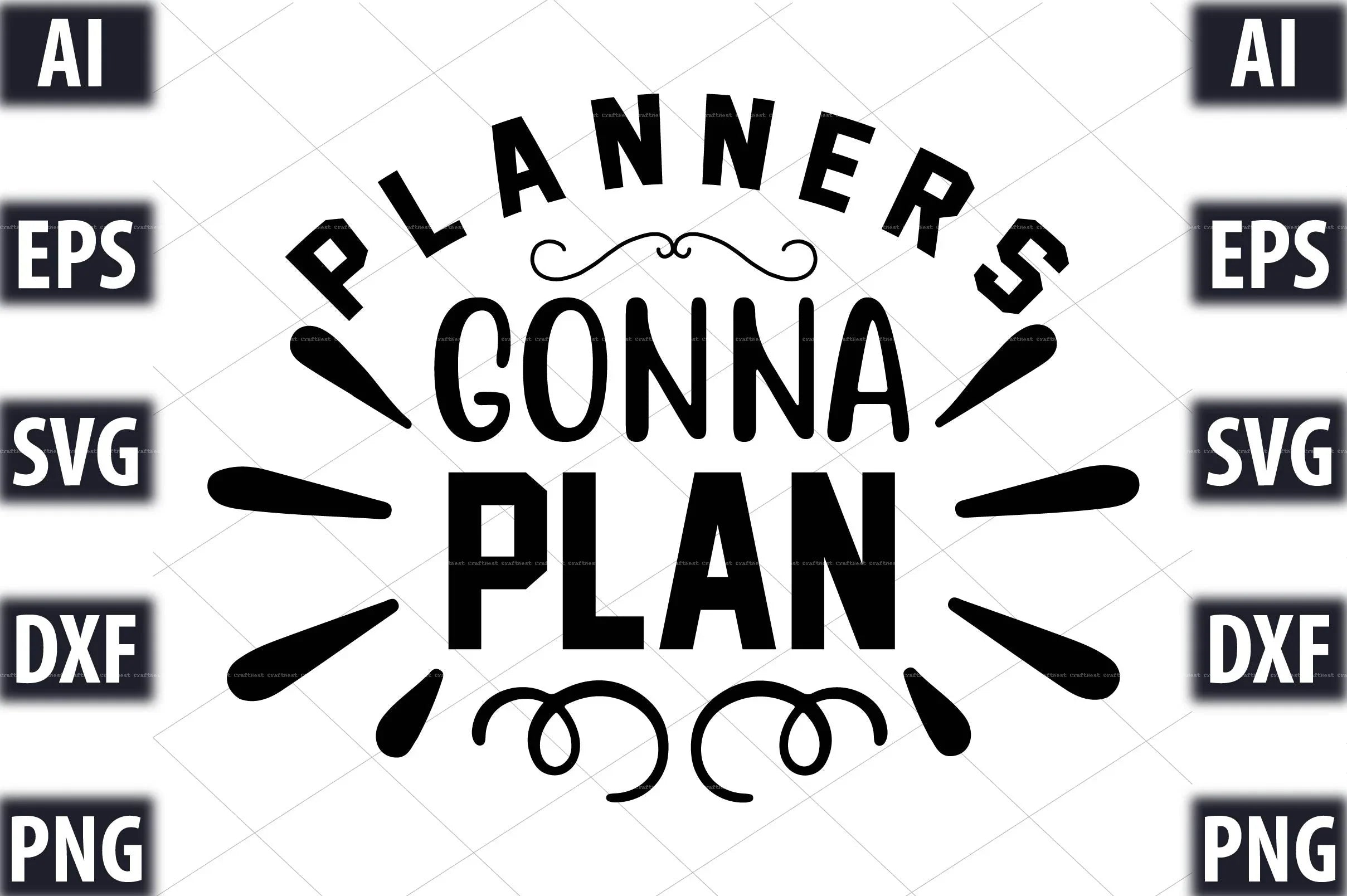 Planner SVG Bundle