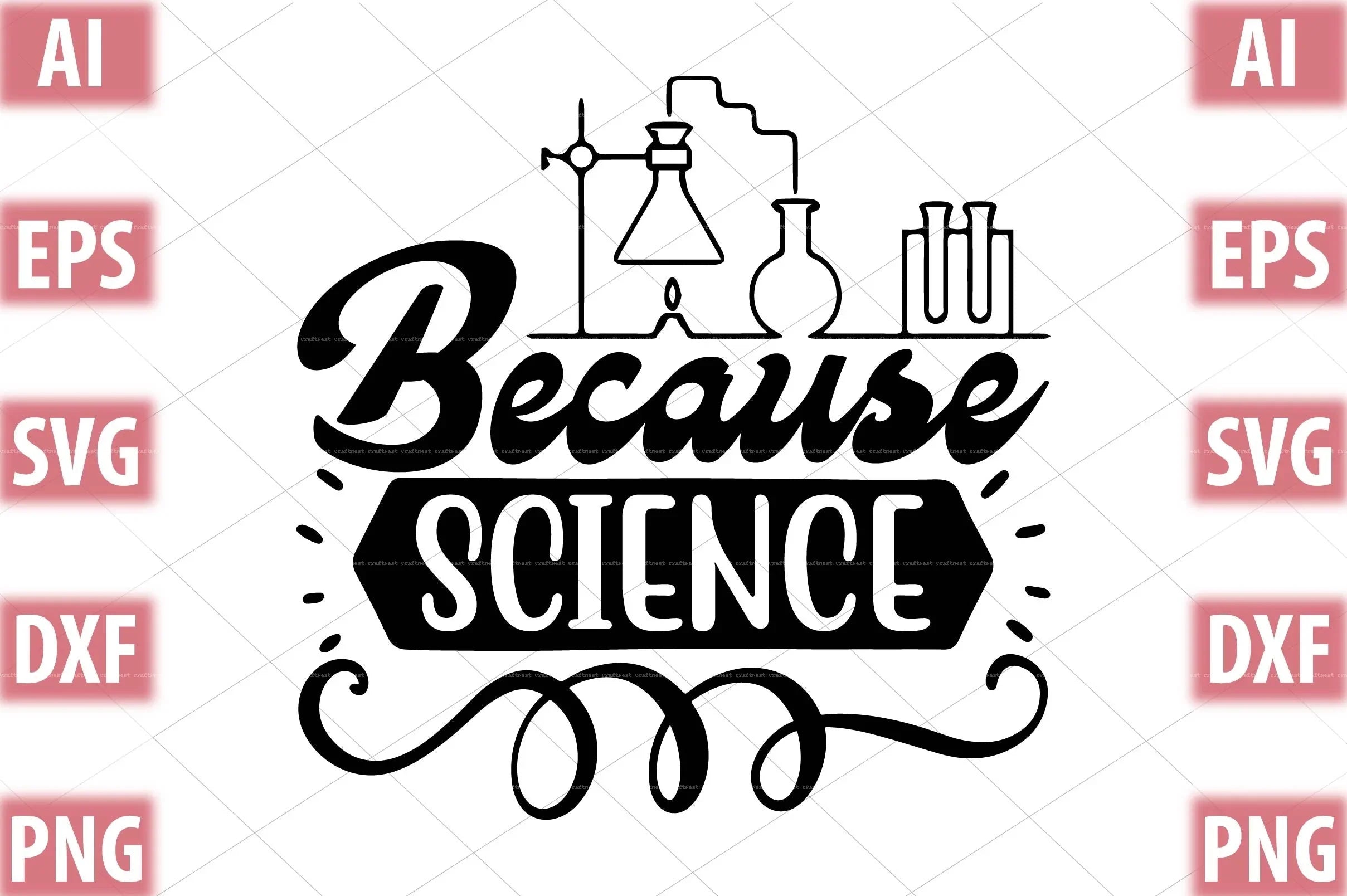 Science Design SVG Bundle for Creative Projects - CraftNest - Digital Crafting and Art