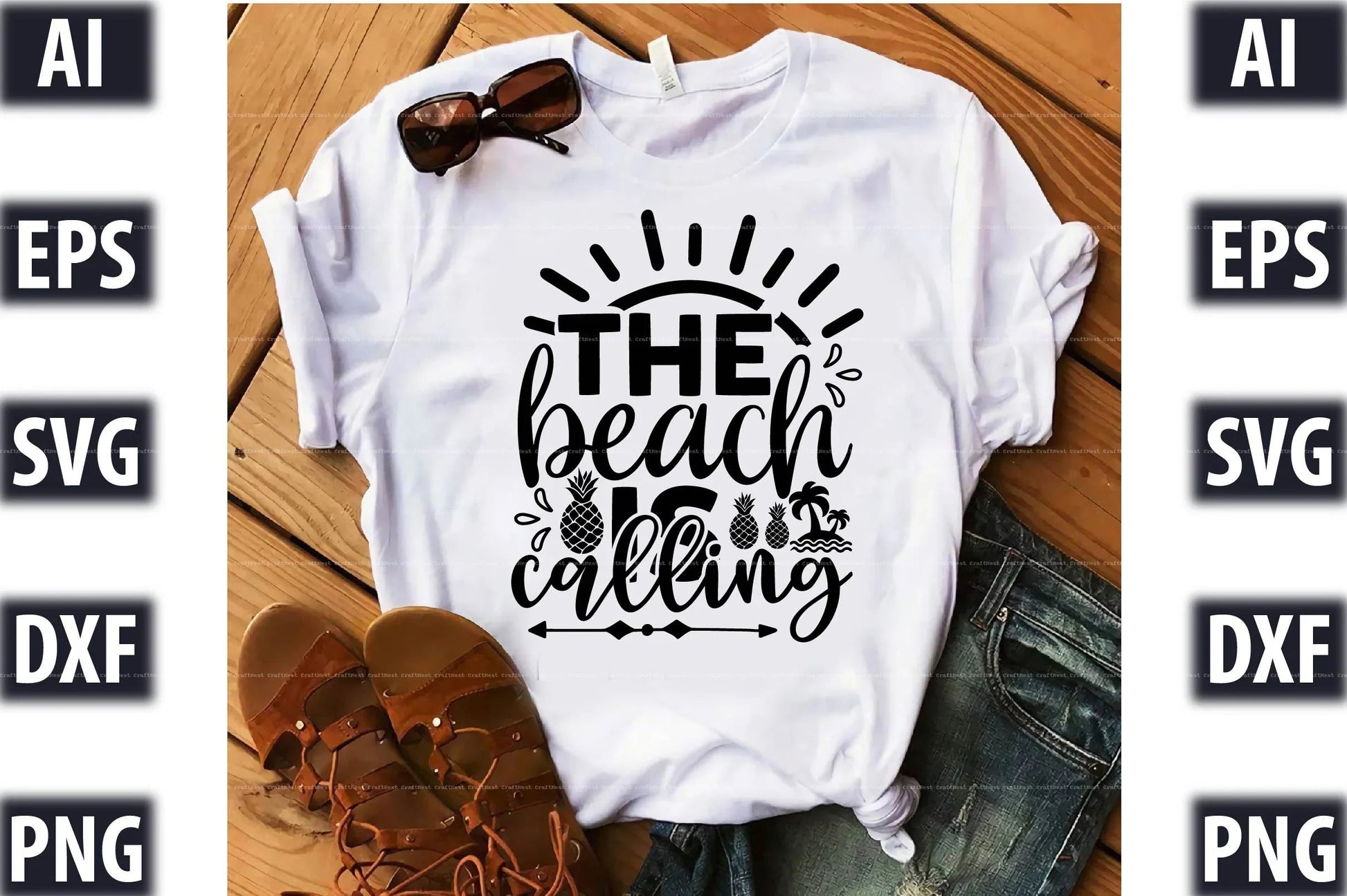 Summer Design SVG Bundle 2 - CraftNest - Digital Crafting and Art