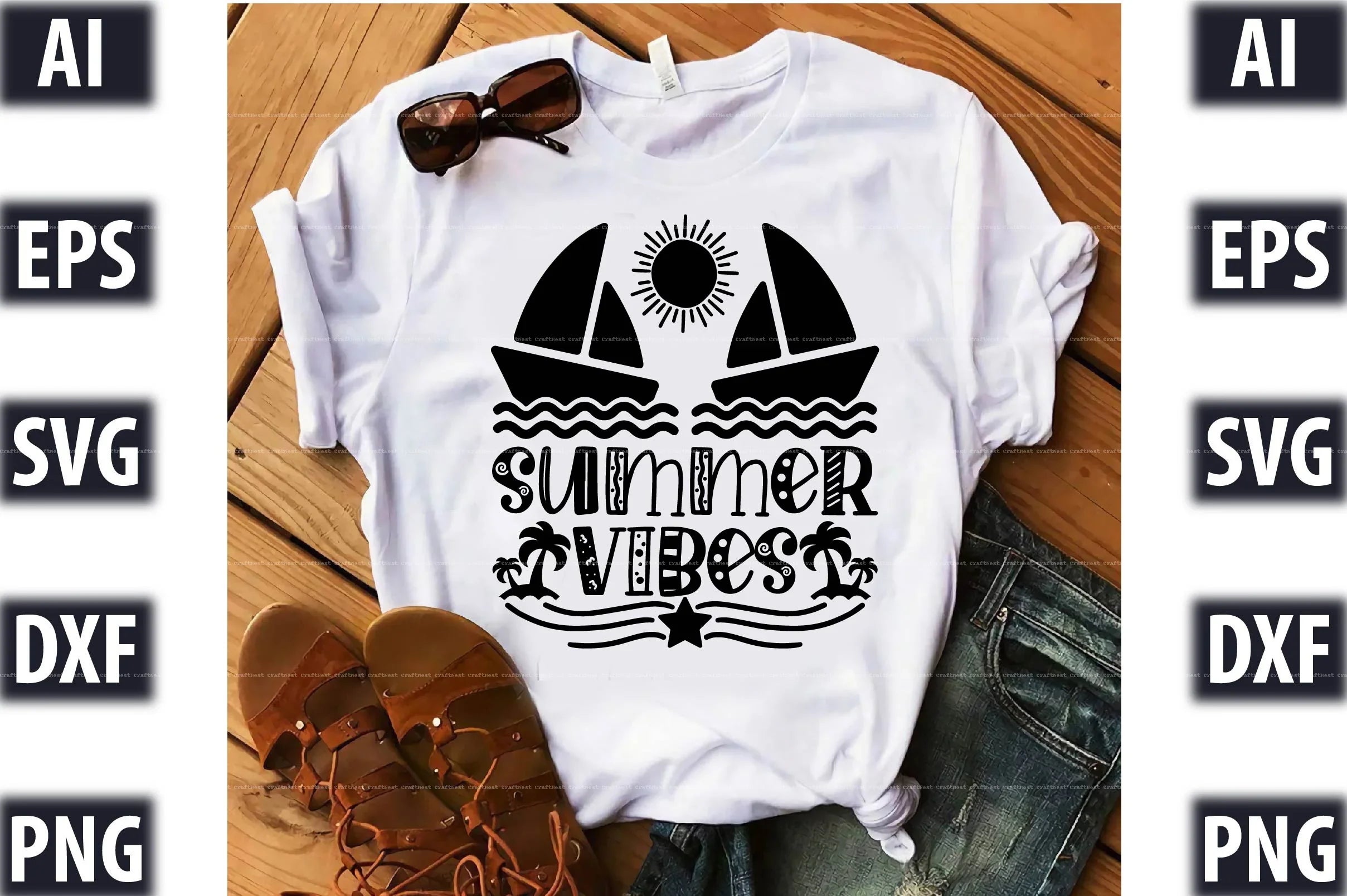 Summer Design SVG Bundle 2 - CraftNest - Digital Crafting and Art