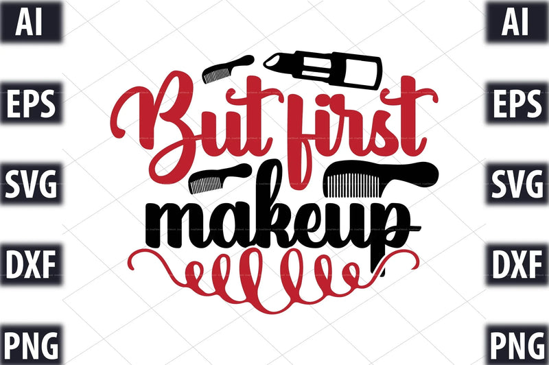 Makeup Design SVG Bundle 4 - CraftNest - Digital Crafting and Art