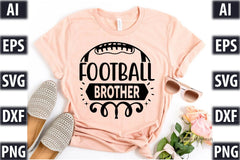 Football Design SVG Bundle 2 - CraftNest - Digital Crafting and Art