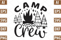 Camping Design SVG Bundle 1 - CraftNest - Digital Crafting and Art