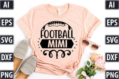 Football Design SVG Bundle 2 - CraftNest - Digital Crafting and Art