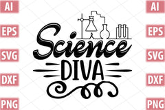 Science Design SVG Bundle for Creative Projects - CraftNest - Digital Crafting and Art