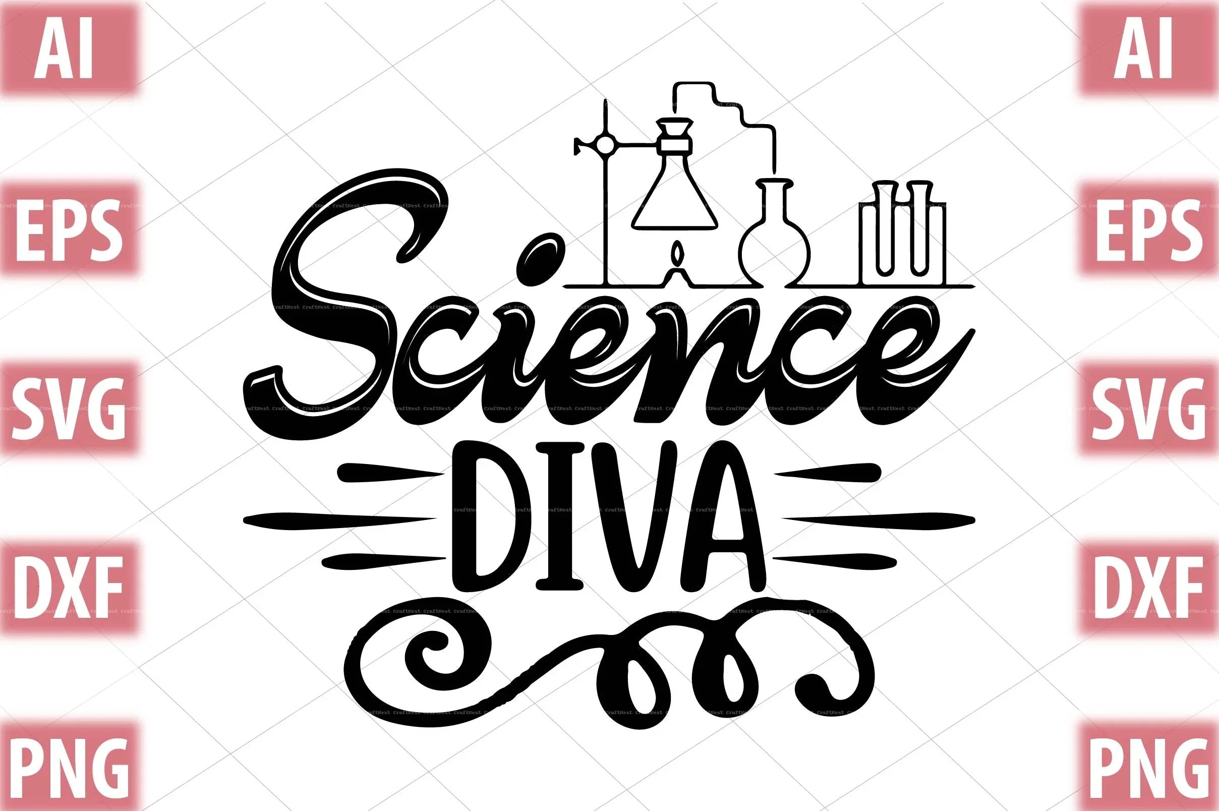 Science Design SVG Bundle for Creative Projects - CraftNest - Digital Crafting and Art
