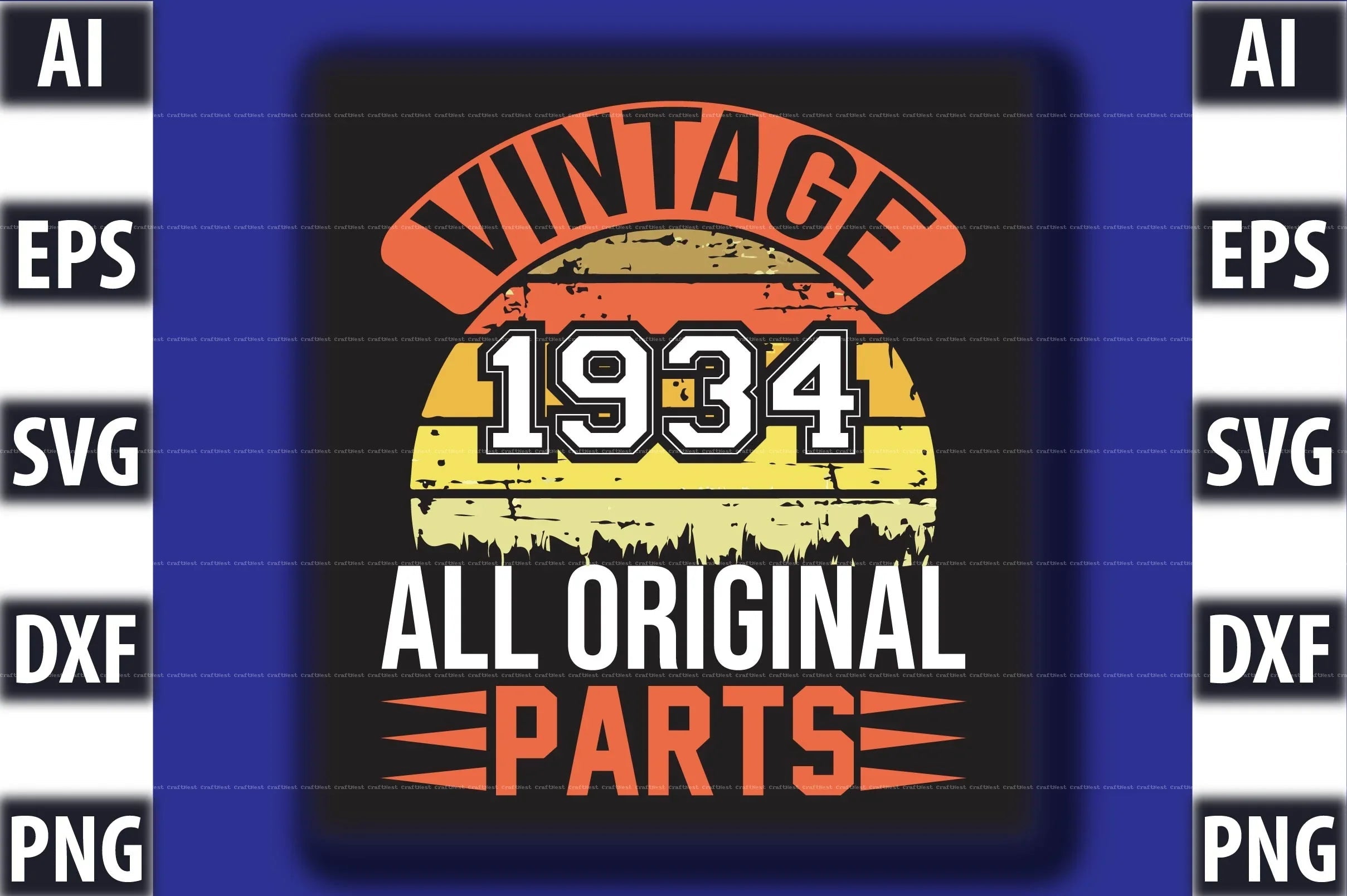 Vintage SVG Bundle 3 - CraftNest - Digital Crafting and Art