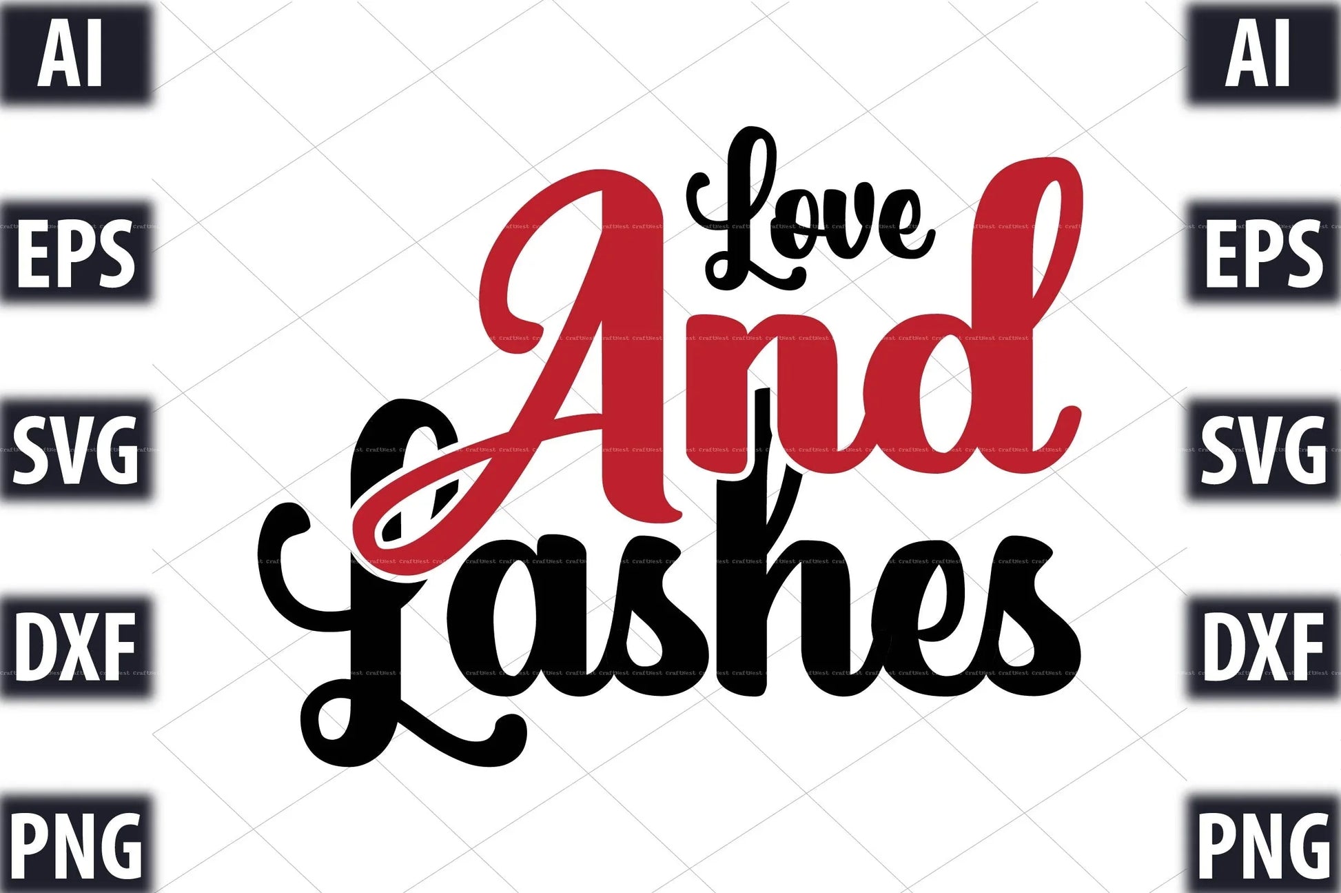 Makeup Design SVG Bundle 4 - CraftNest - Digital Crafting and Art