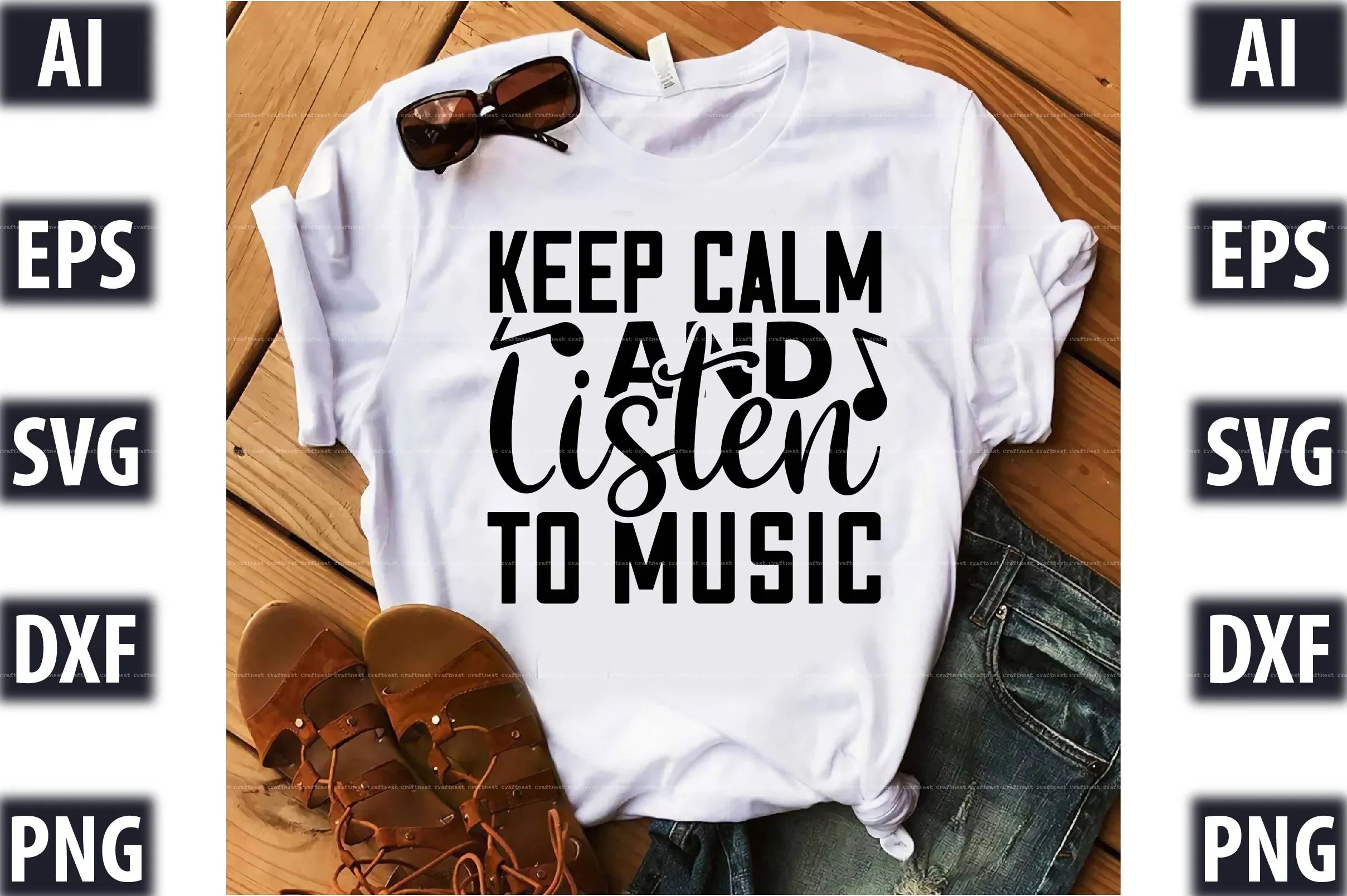 Music Design SVG Bundle - CraftNest - Digital Crafting and Art
