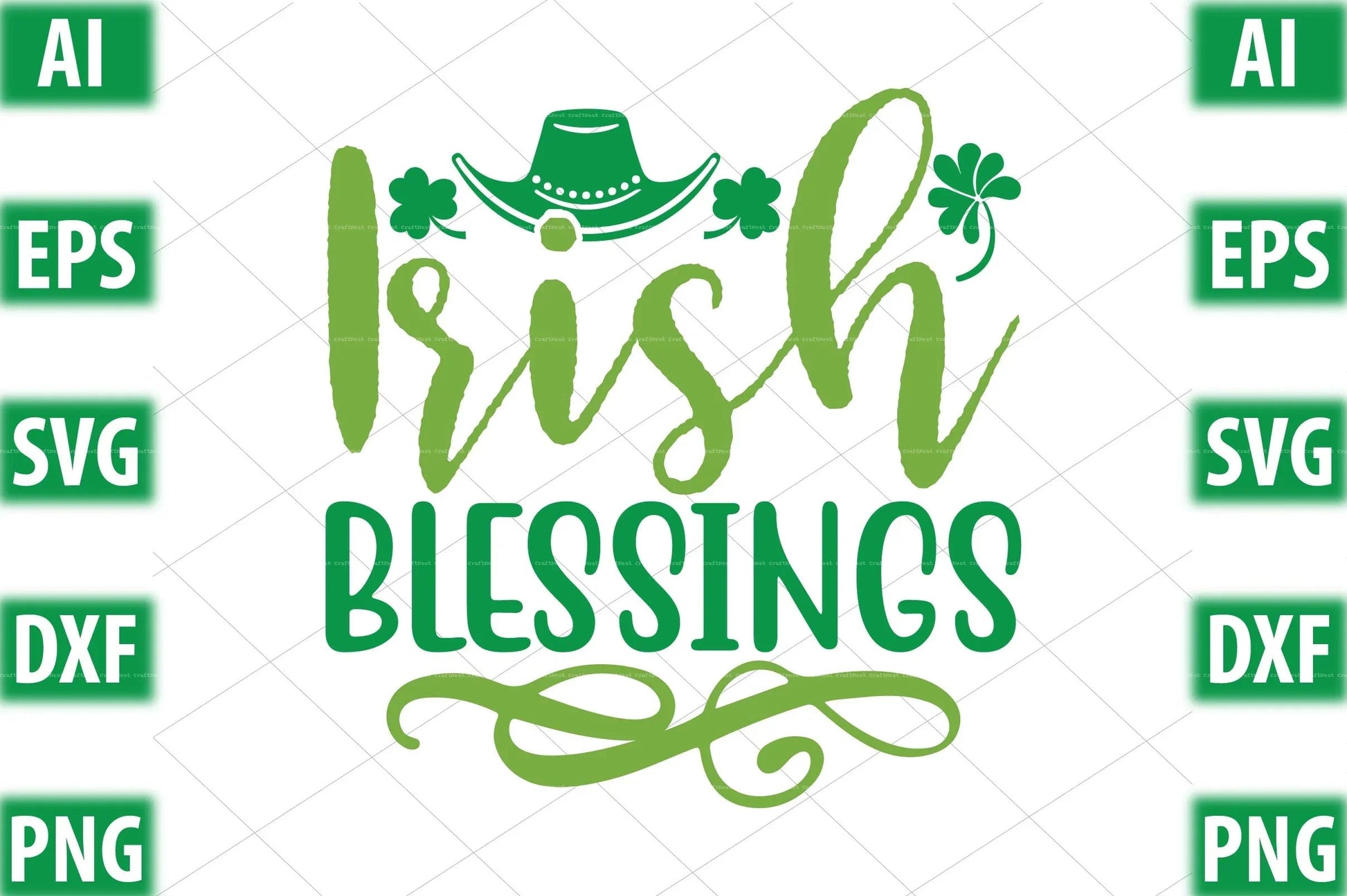St. Patrick's Day SVG Design Bundle 12 - CraftNest - Digital Crafting and Art