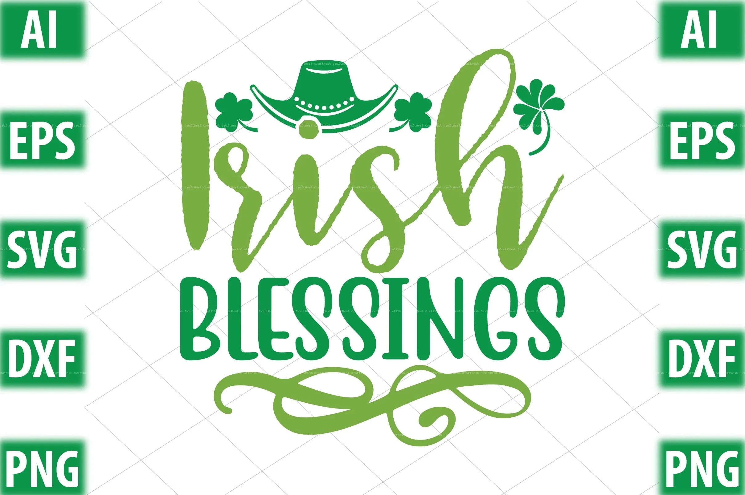 St. Patrick's Day SVG Design Bundle 12 - CraftNest - Digital Crafting and Art