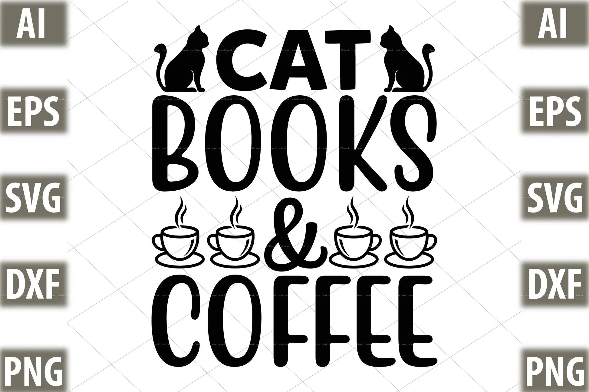 Book Lover SVG Design Bundle - CraftNest - Digital Crafting and Art