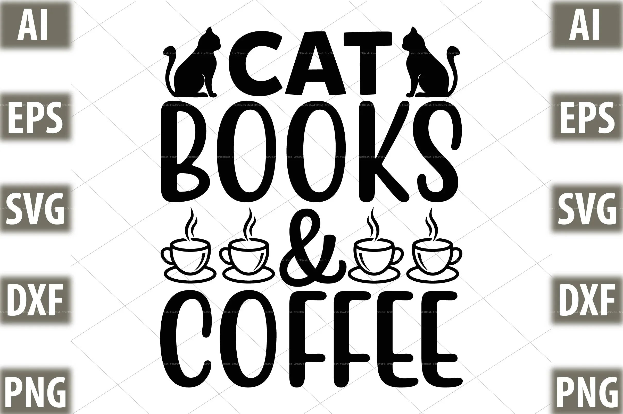 Book Lover SVG Design Bundle - CraftNest - Digital Crafting and Art