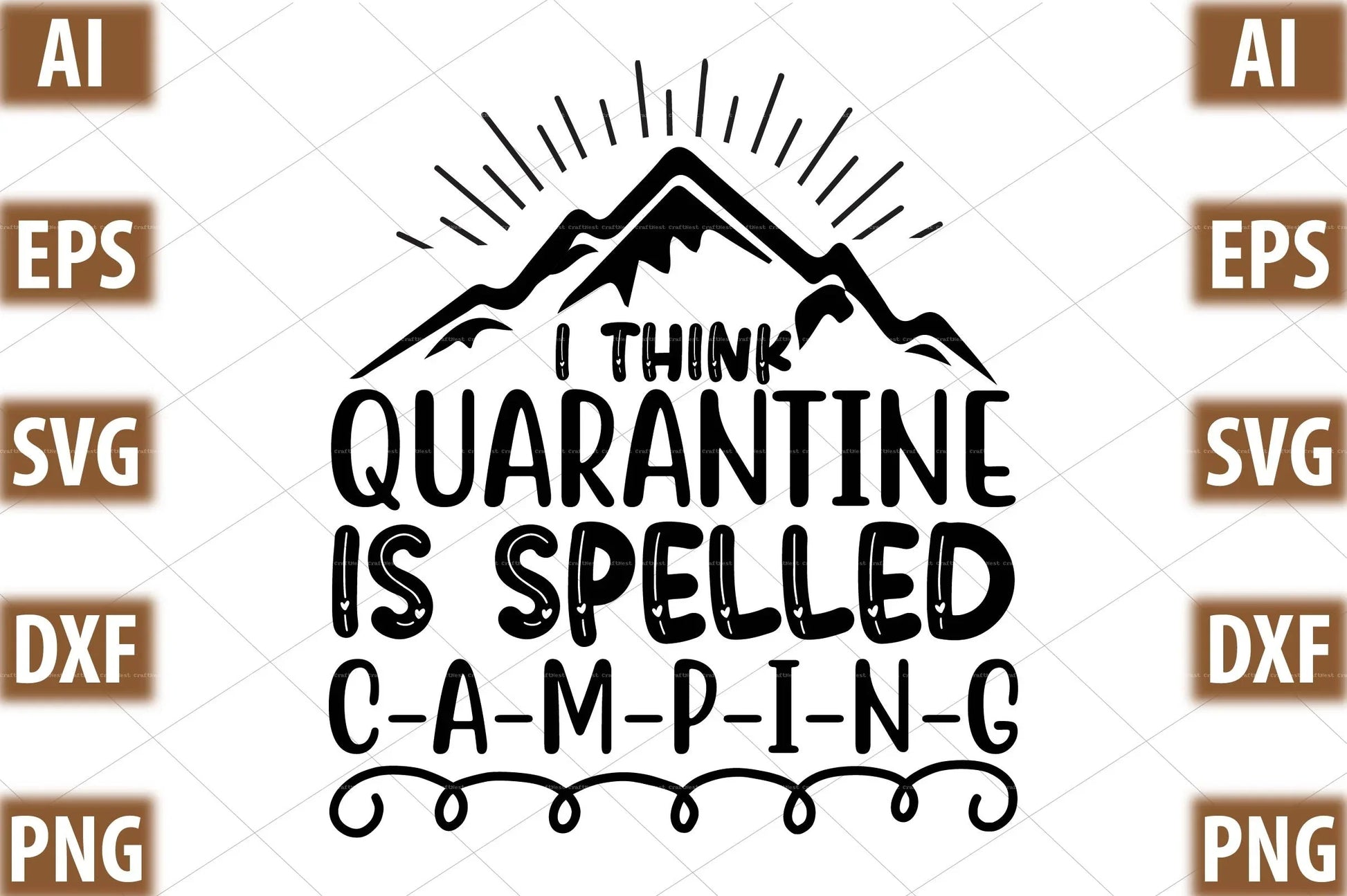 Camping Design SVG Bundle 1 - CraftNest - Digital Crafting and Art