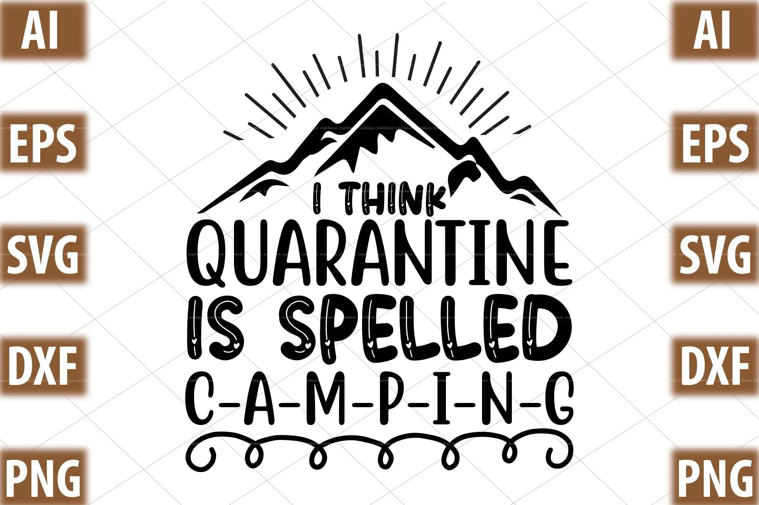 Camping Design SVG Bundle 1 - CraftNest - Digital Crafting and Art