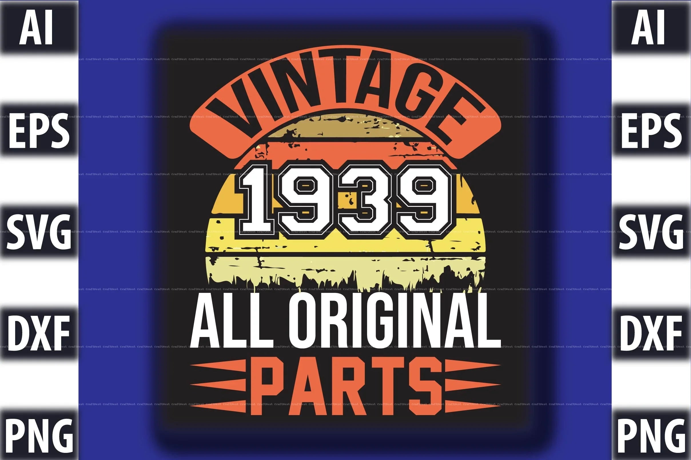 Vintage SVG Bundle 3 - CraftNest - Digital Crafting and Art
