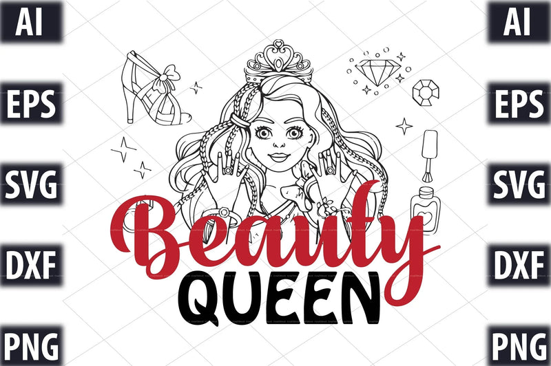 Makeup Design SVG Bundle 4 - CraftNest - Digital Crafting and Art