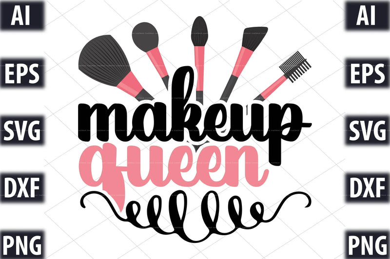 Makeup Design SVG Bundle 4 - CraftNest - Digital Crafting and Art