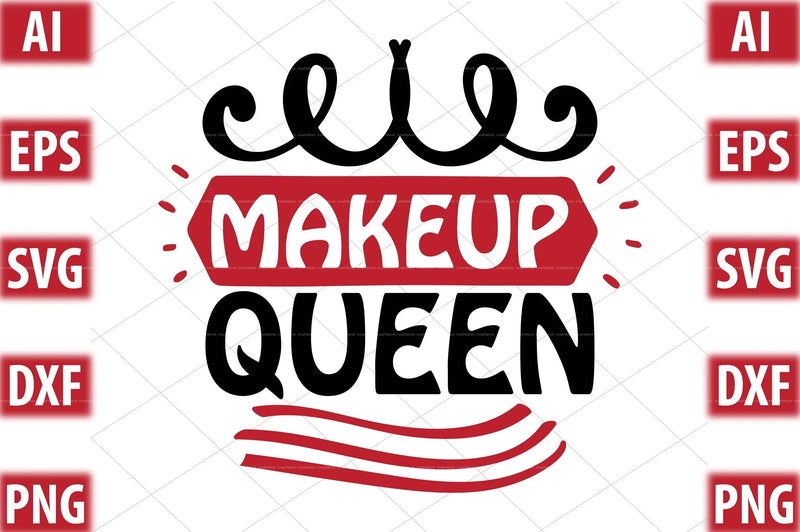 Makeup Design SVG Bundle 5 - CraftNest - Digital Crafting and Art