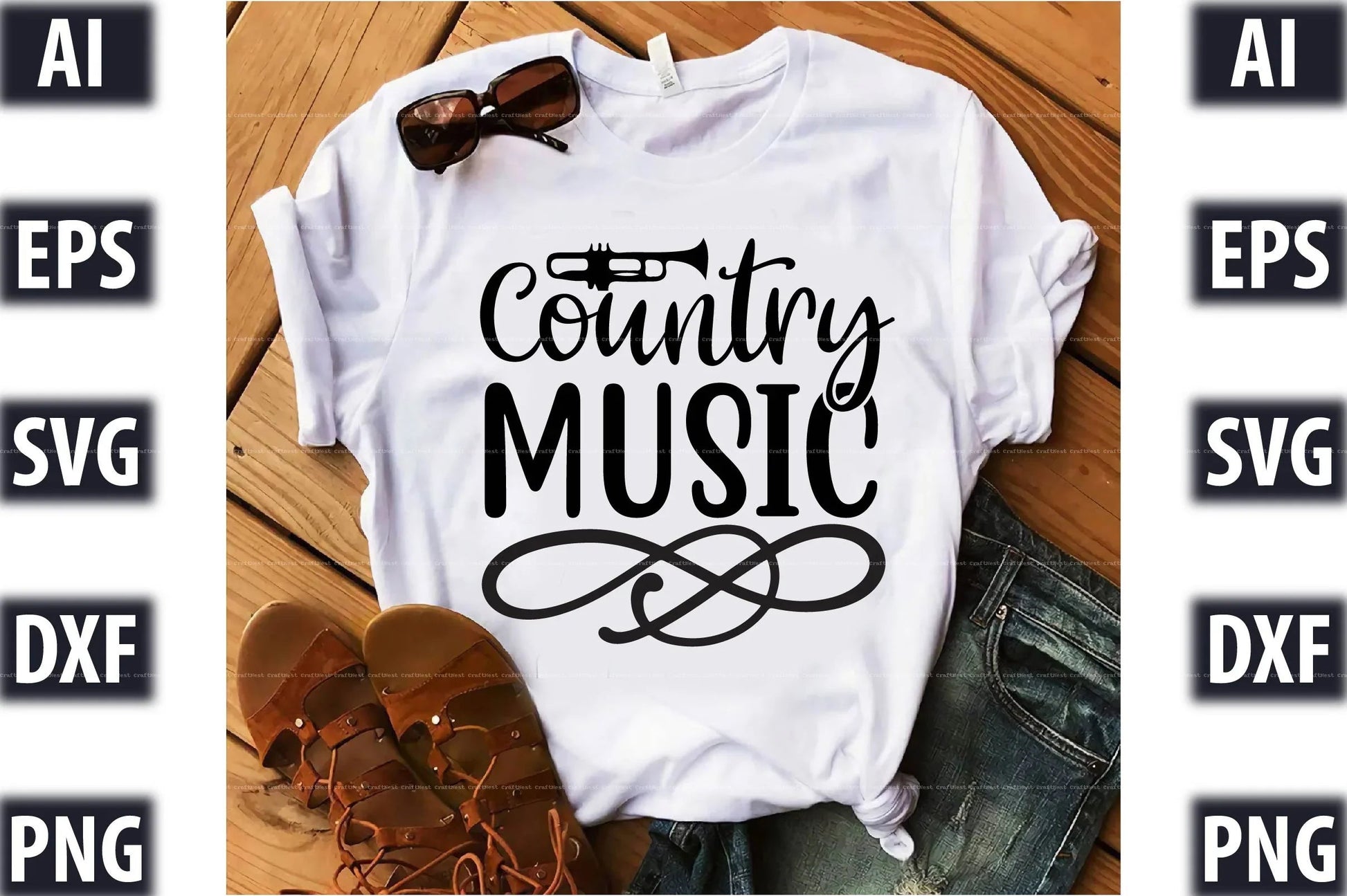 Music Design SVG Bundle - CraftNest - Digital Crafting and Art