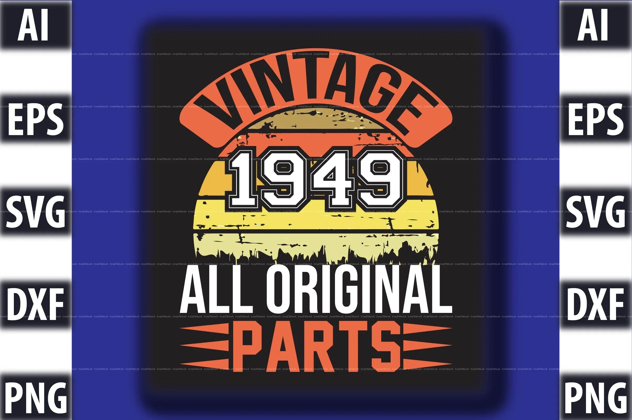 Vintage SVG Bundle 3 - CraftNest - Digital Crafting and Art