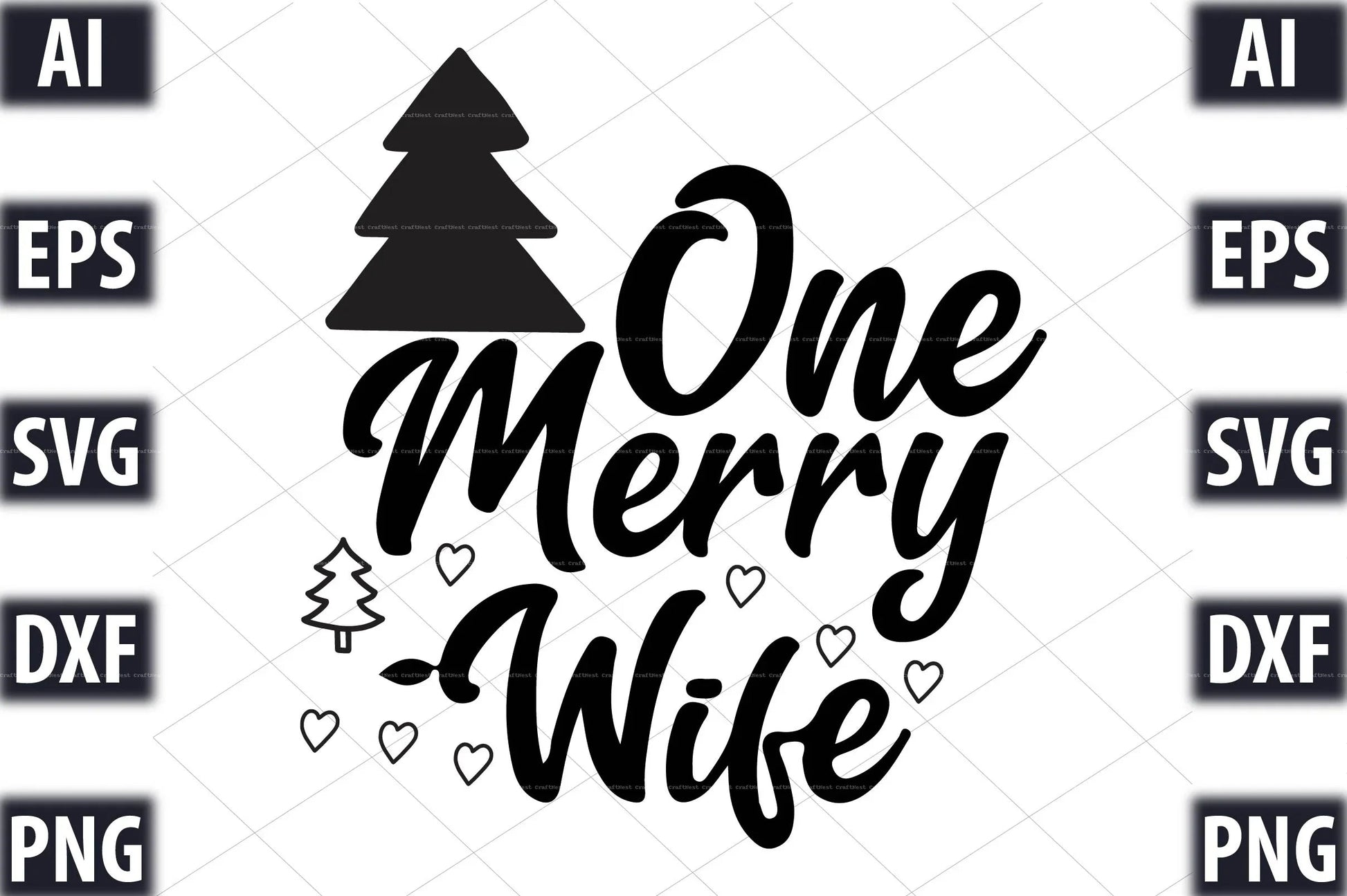Christmas Design SVG Bundle  Pack - CraftNest - Digital Crafting and Art