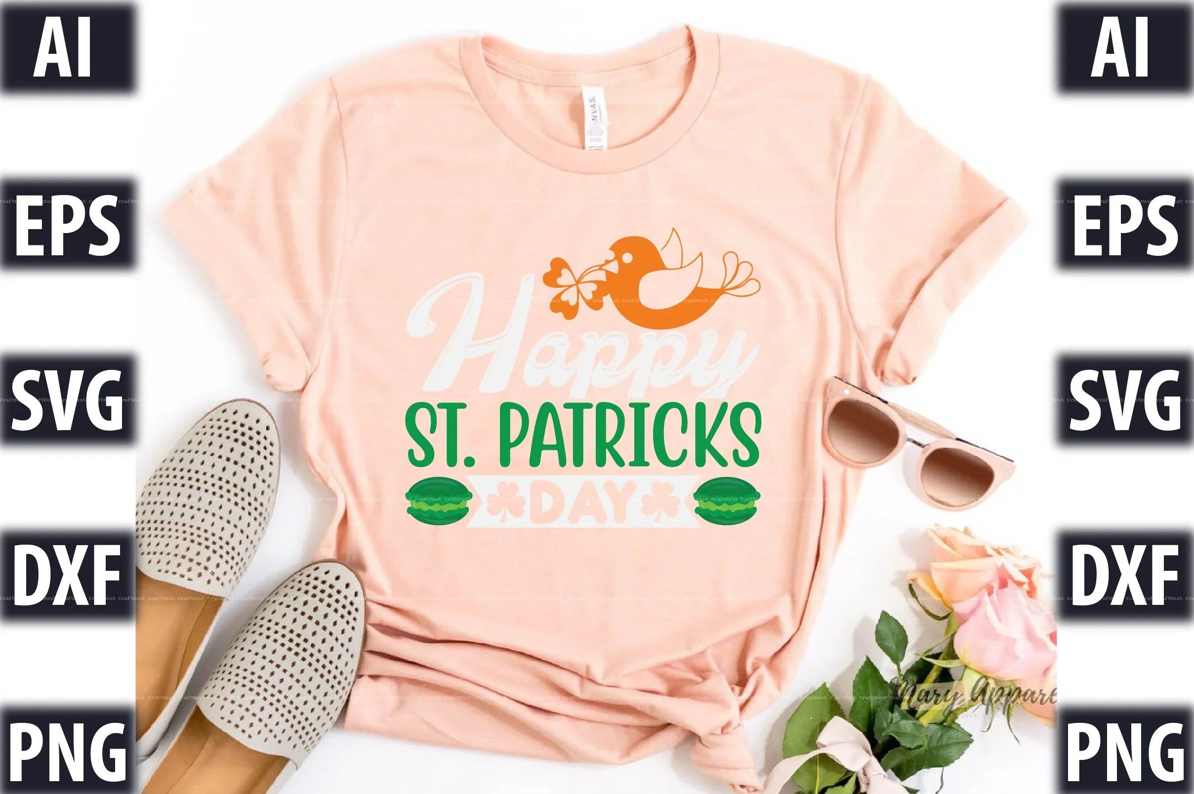 St. Patrick's Day SVG Design Bundle 13 - CraftNest - Digital Crafting and Art