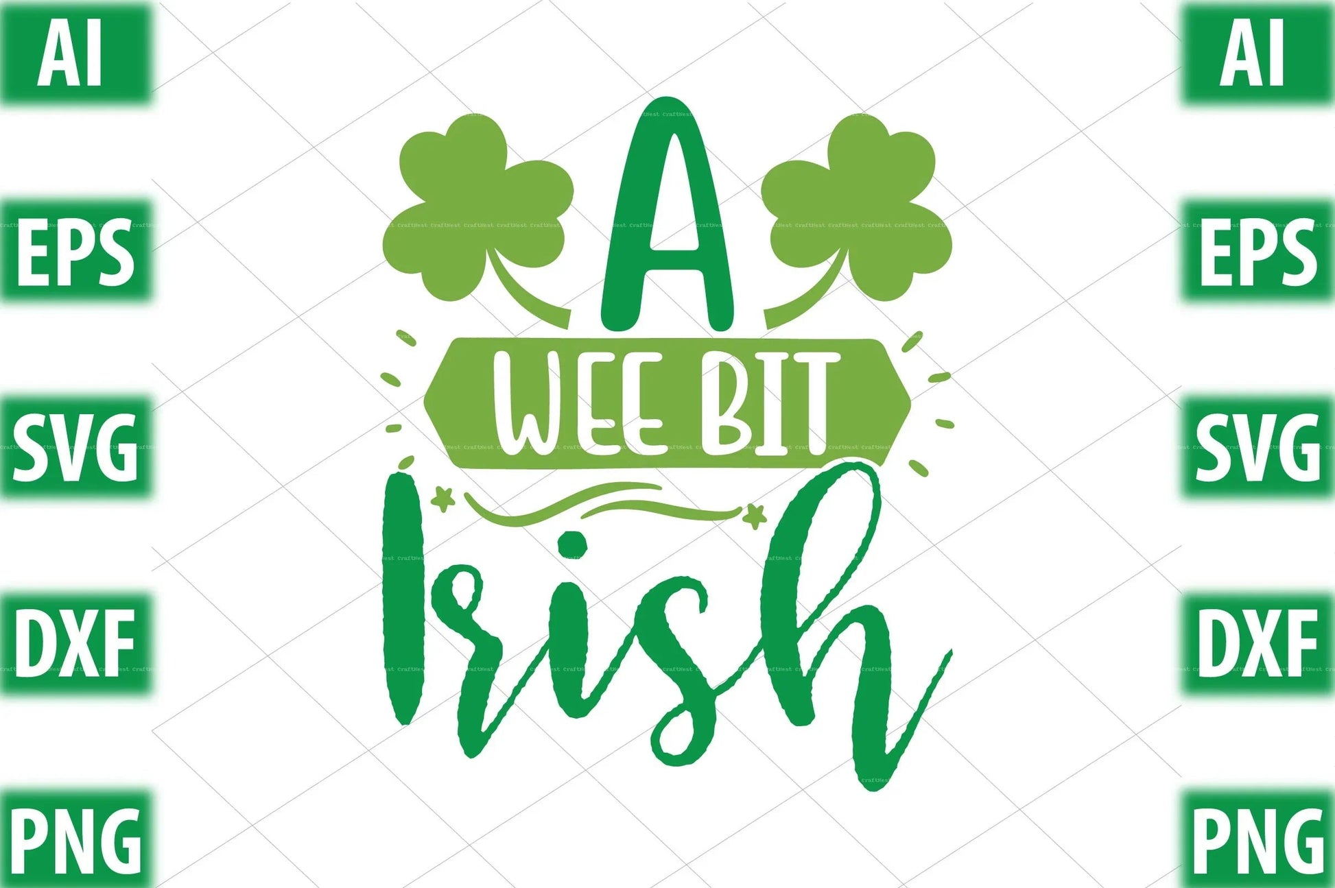 St. Patrick's Day SVG Design Bundle 12 - CraftNest - Digital Crafting and Art