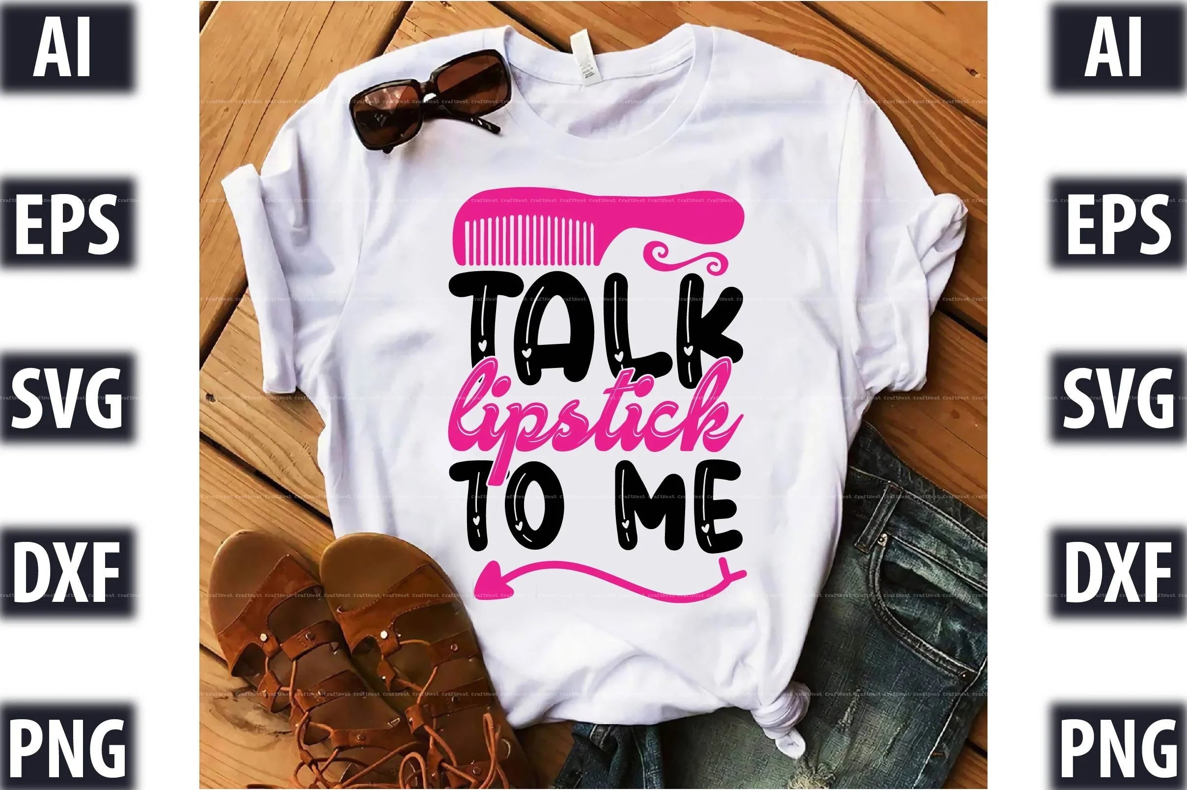 Makeup Design SVG Bundle - CraftNest - Digital Crafting and Art