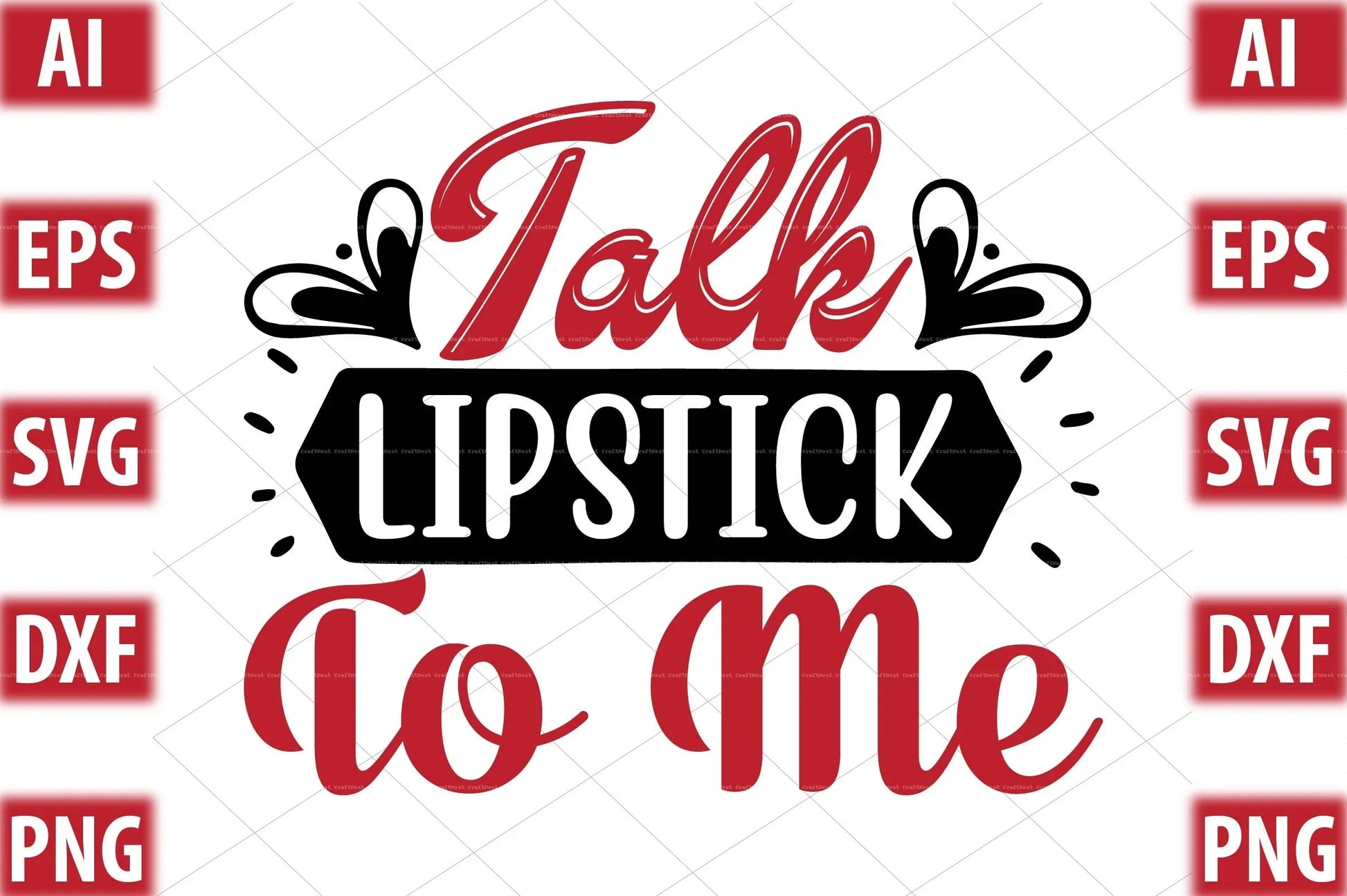 Makeup Design SVG Bundle 5 - CraftNest - Digital Crafting and Art