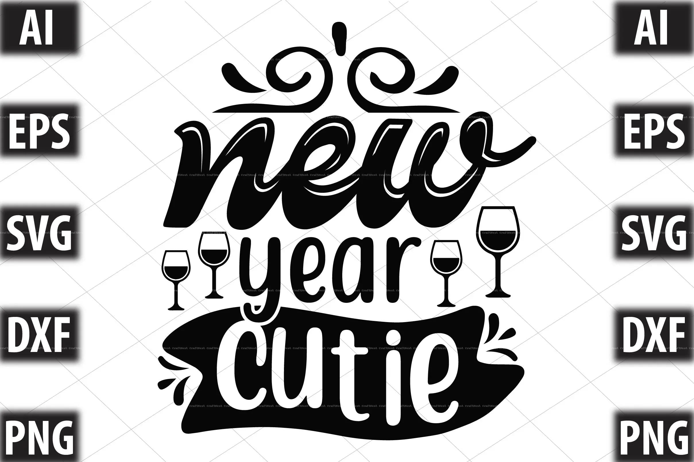 New Year SVG Bundle